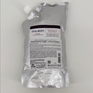 Milbon Repair Restorative Treatment - Silver Refill Pouch